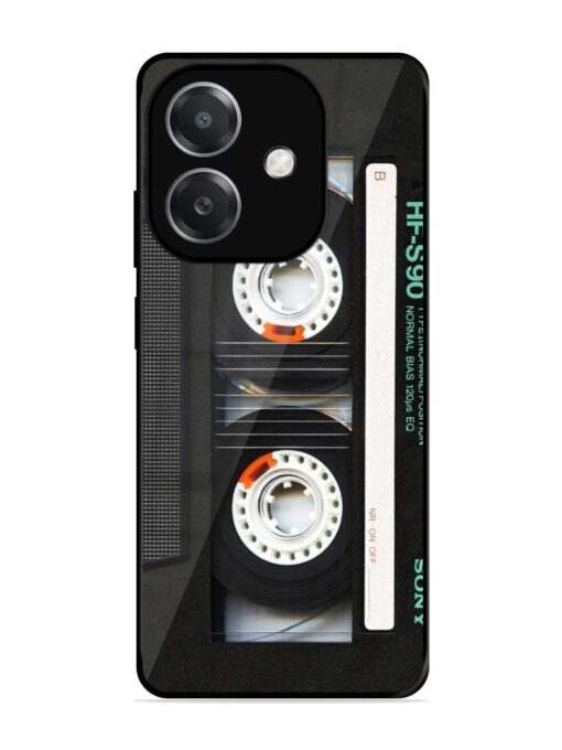 Sony Hf-S90 Cassette Glossy Metal Phone Cover for Oppo A3X (5G)