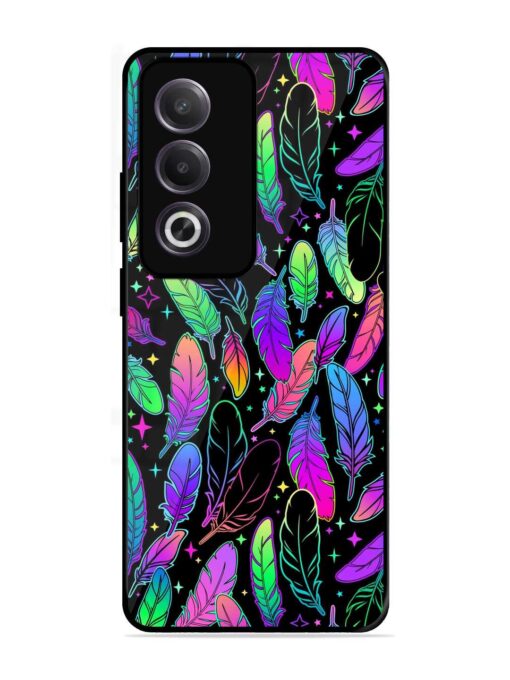 Bright Multi Colored Seamless Glossy Metal Phone Cover for Oppo K12X (5G)