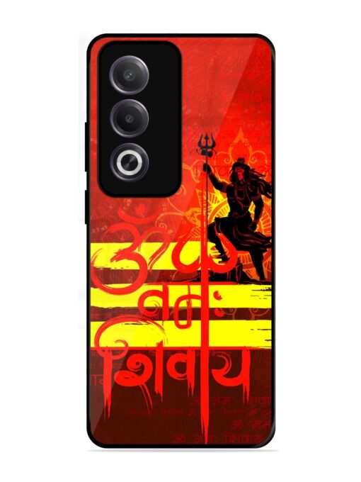 Illustration Lord Shiva Glossy Metal TPU Phone Cover for Oppo K12X (5G)