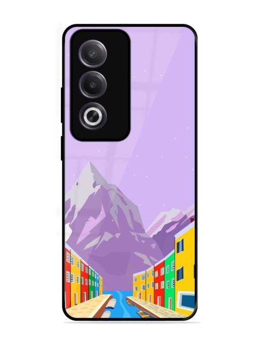 Venice City Illustration Glossy Metal Phone Cover for Oppo K12X (5G)