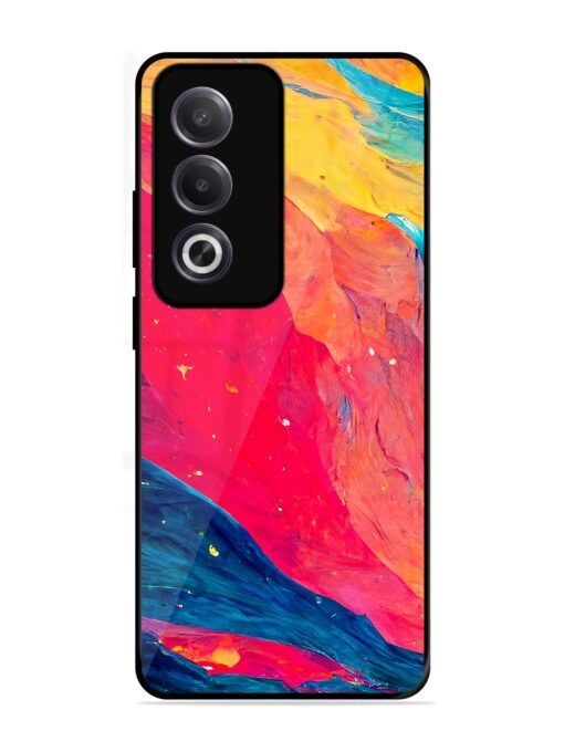 Starry Night Glossy Metal Phone Cover for Oppo K12X (5G)