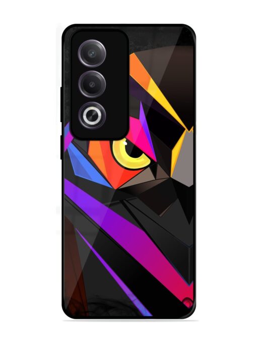 Wpap Owl Glossy Metal Phone Cover for Oppo K12X (5G)