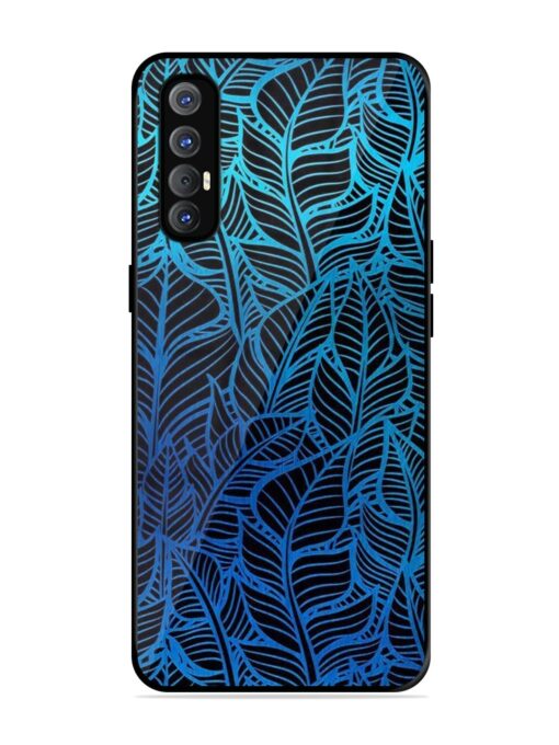 Decorative Topical Glossy Metal Phone Cover for Oppo Reno 3 Pro