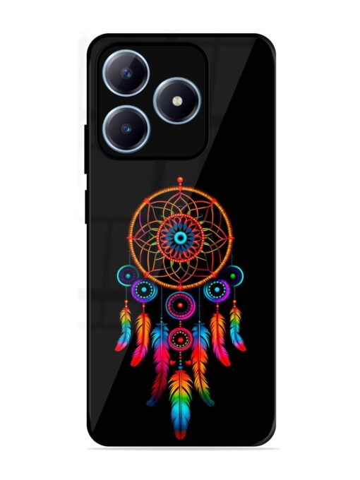 Dreamcatcher Glossy Metal Phone Cover for Realme C63 (4G)