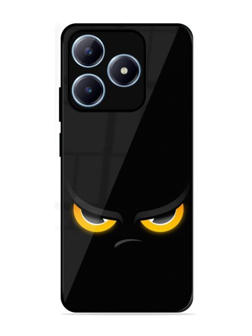 Cartoon Eye Glossy Metal Phone Cover for Realme C63 (4G)