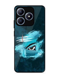 Lord Shiva Glossy Metal Phone Cover for Realme Narzo N63