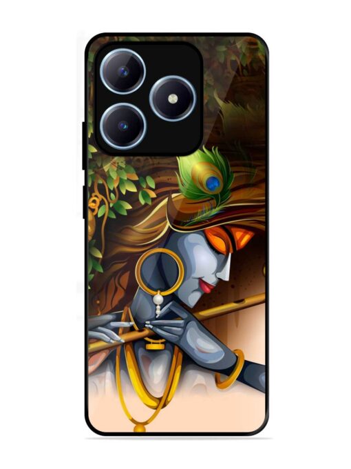 Krishna Glossy Metal Phone Cover for Realme Narzo N63