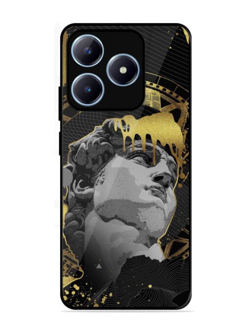 Roman Face Glossy Metal Phone Cover for Realme Narzo N63