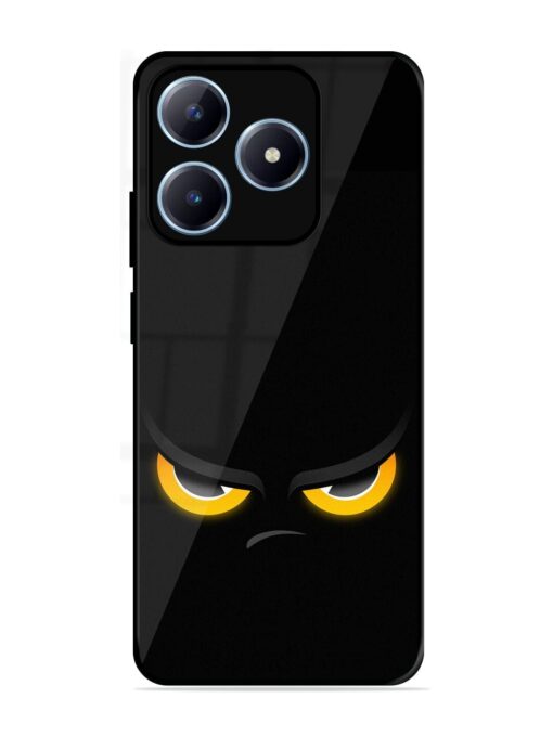 Scary Yellow Eye Glossy Metal TPU Phone Cover for Realme Narzo N63