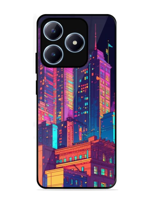 City View Glossy Metal Phone Cover for Realme Narzo N63