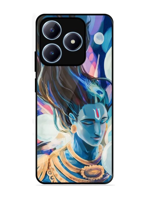 Bhagwan Sri Krishna Glossy Metal Phone Cover for Realme Narzo N63