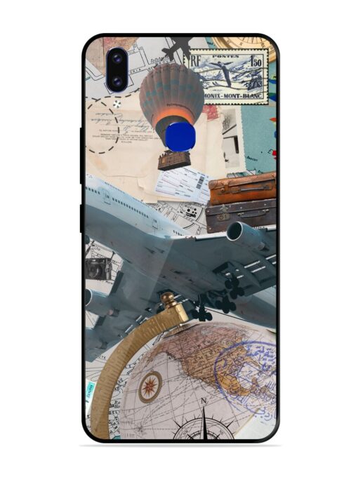 Adventure Awaits Glossy Metal Phone Cover for Vivo V9