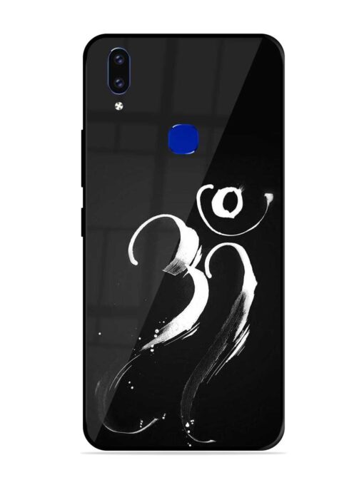 Om Logo Glossy Metal Phone Cover for Vivo V9