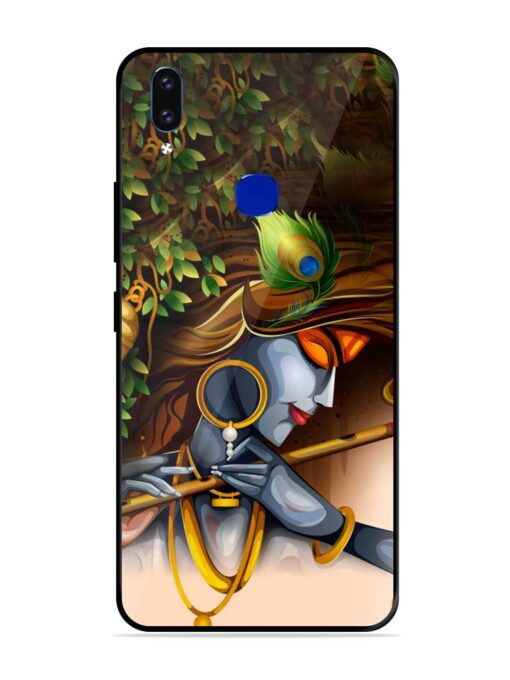 Krishna Glossy Metal Phone Cover for Vivo V9