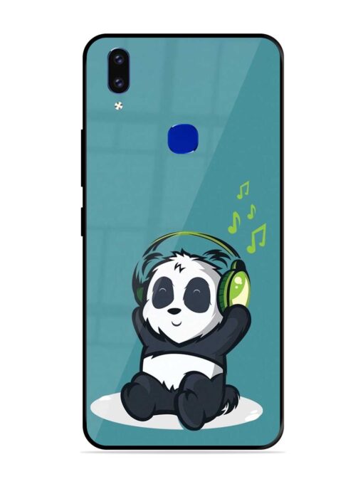 Music Panda Glossy Metal Phone Cover for Vivo V9