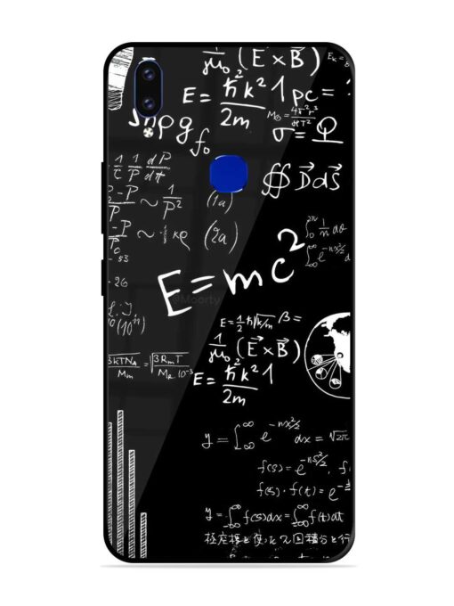 E=Mc2 Mass?Energy Equivalence Glossy Metal Phone Cover for Vivo V9