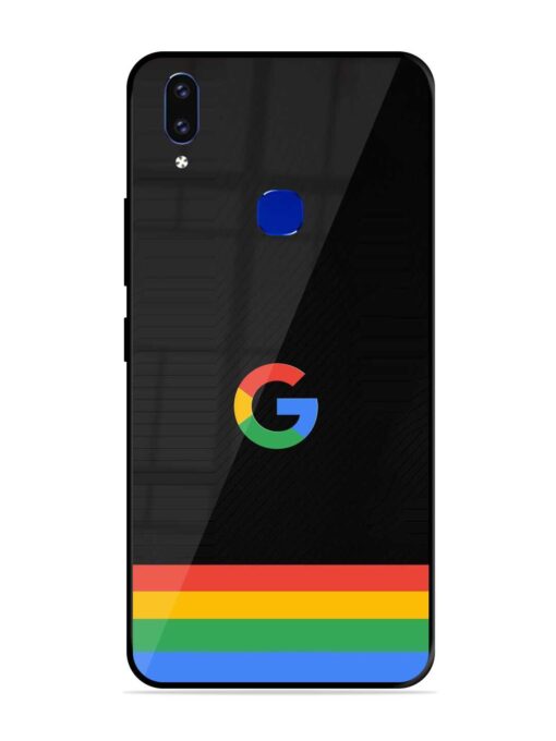 Google Logo Art Glossy Metal Phone Cover for Vivo V9