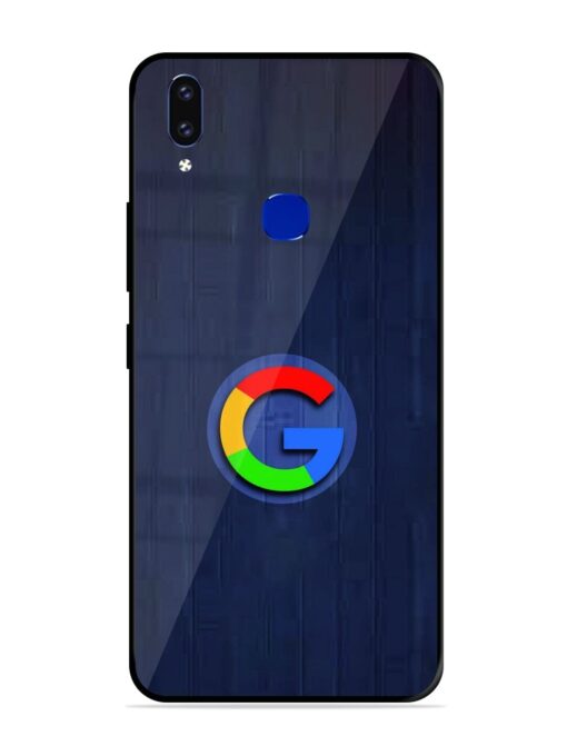 Google Logo Printed Glossy Metal TPU Phone Cover for Vivo V9