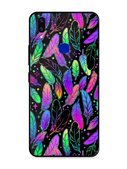 Bright Multi Colored Seamless Glossy Metal Phone Cover for Vivo V9