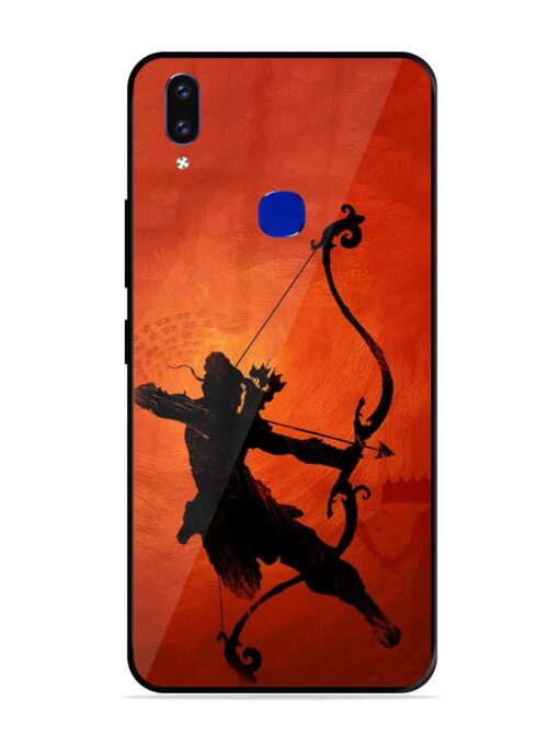 Illustration Lord Rama Glossy Metal Phone Cover for Vivo V9