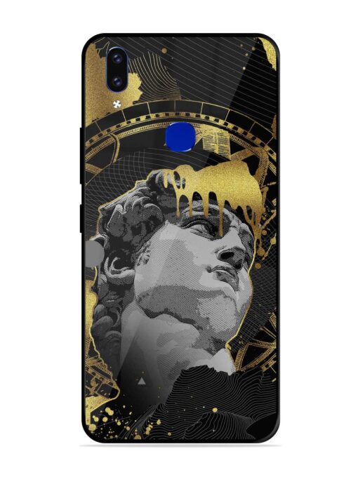 Roman Face Glossy Metal Phone Cover for Vivo V9