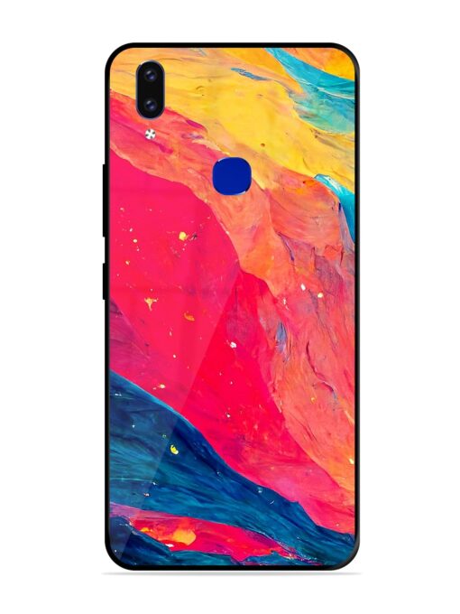 Starry Night Glossy Metal Phone Cover for Vivo V9