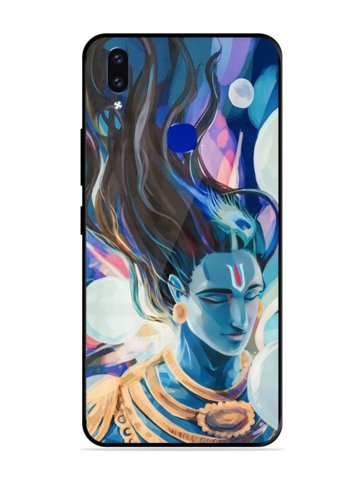 Bhagwan Sri Krishna Glossy Metal Phone Cover for Vivo V9