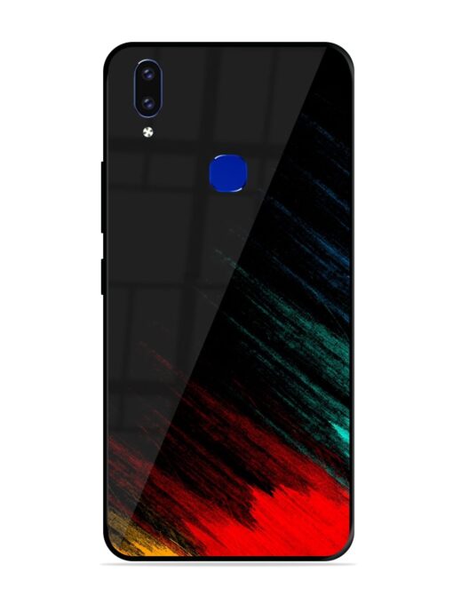 Color Pattern Glossy Metal Phone Cover for Vivo V9