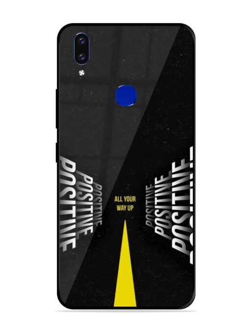 All Your Way Up Positive Glossy Metal Phone Cover for Vivo V9 Pro