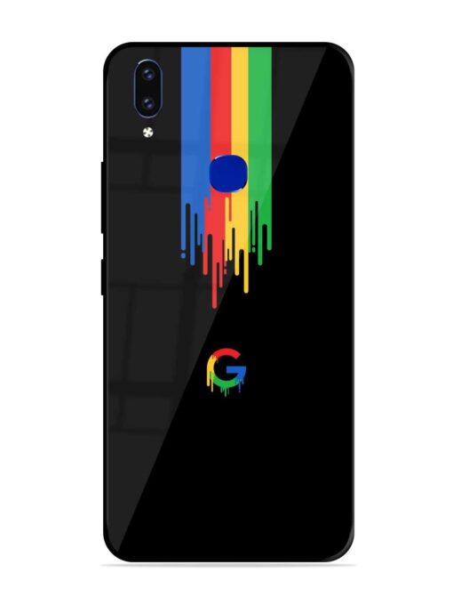 Google Logo Glossy Metal Phone Cover for Vivo V9 Youth