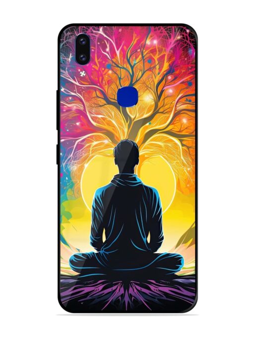 Mind Colourful Glossy Metal Phone Cover for Vivo V9 Youth