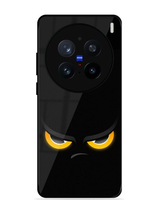 Scary Yellow Eye Glossy Metal TPU Phone Cover for Vivo X200 Pro (5G)