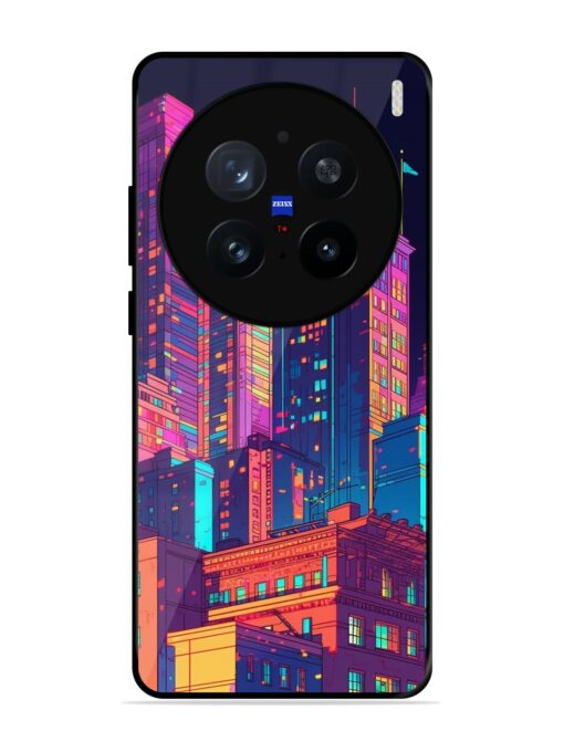 City View Glossy Metal Phone Cover for Vivo X200 Pro (5G)