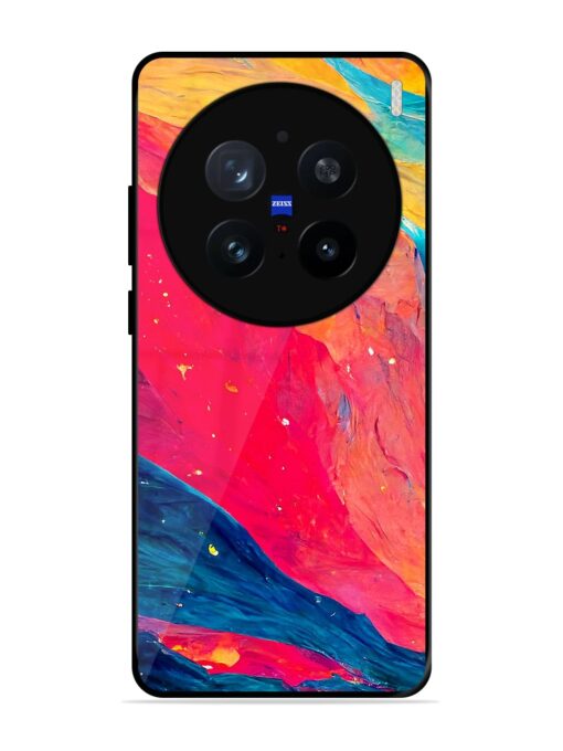 Starry Night Glossy Metal Phone Cover for Vivo X200 Pro (5G)