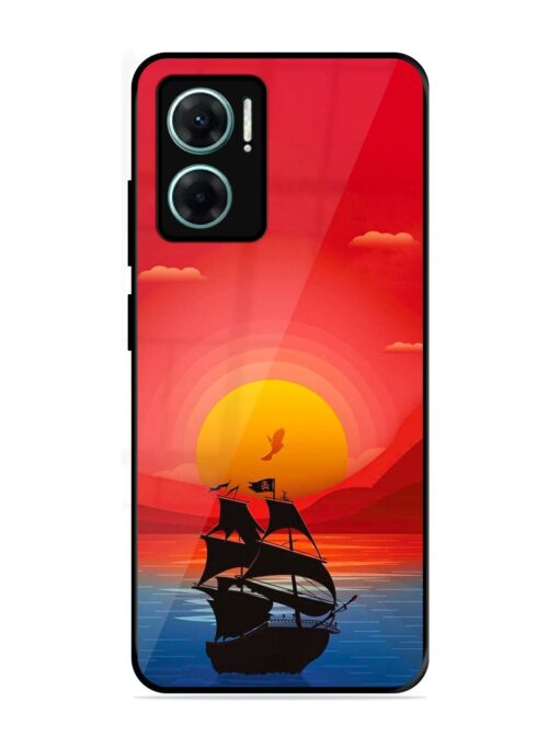 Sunset Sail Glossy Metal Phone Cover for Xiaomi Redmi 11 Prime (5G)