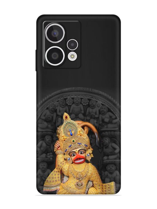 Indian Gold Hanuman Embossed Soft Silicone Case for HMD Crest Max (5G)