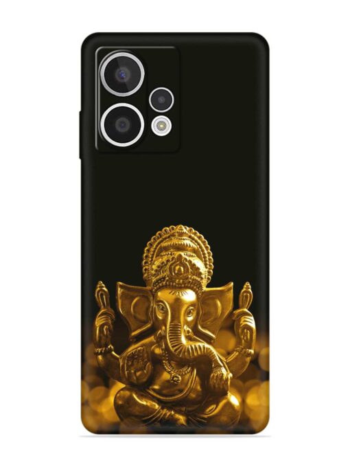 Lord Ganesha Indian Festival Embossed Soft Silicone Case for HMD Crest Max (5G)