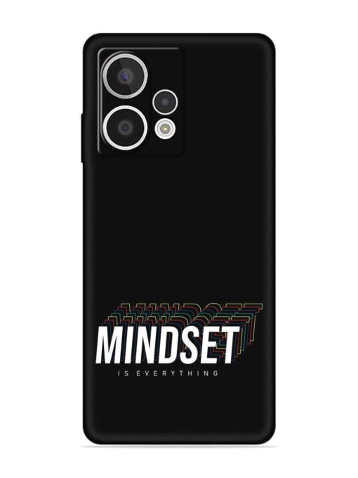 Mindset Everything Slogan Embossed Soft Silicone Case for HMD Crest Max (5G)