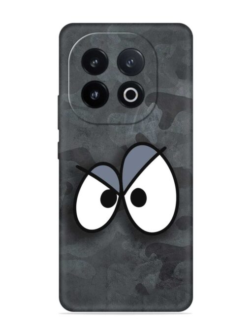 Big Eyes Night Mode Embossed Soft Silicone Case for Iqoo 13 (5G)