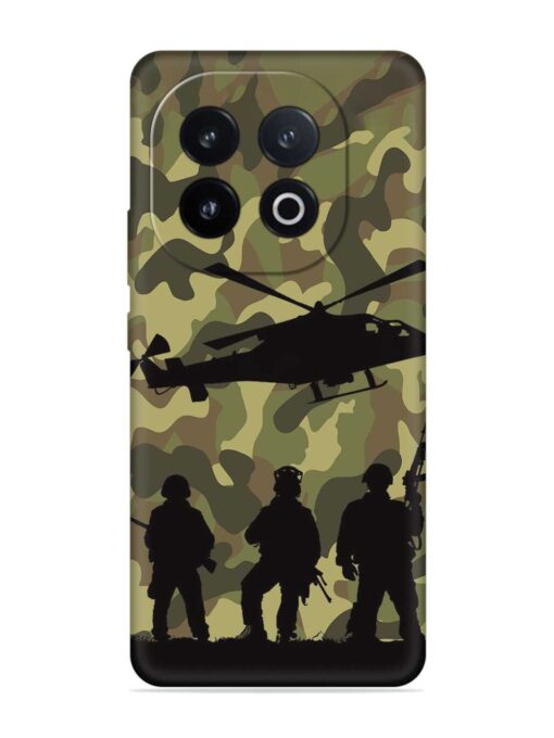 Army Heros Embossed Soft Silicone Case for Iqoo 13 (5G)