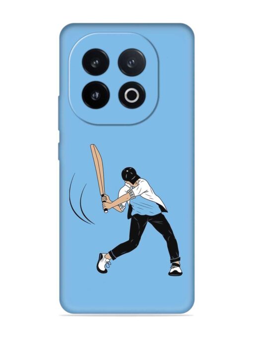 Cricket Gully Boy Embossed Soft Silicone Case for Iqoo 13 (5G)