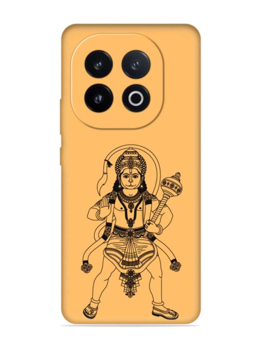 Indian God Hanuman Embossed Soft Silicone Case for Iqoo 13 (5G)