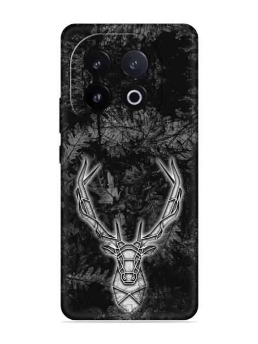 Ancient Deer Embossed Soft Silicone Case for Iqoo 13 (5G)