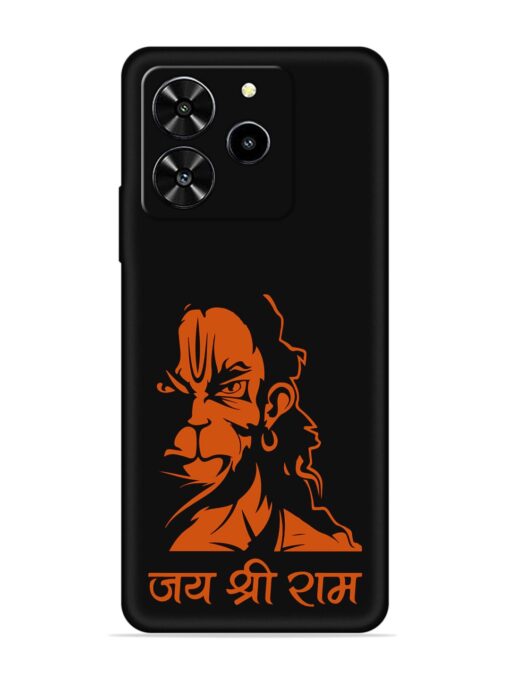 Angry Hanuman Embossed Soft Silicone Case for Lava Yuva 4