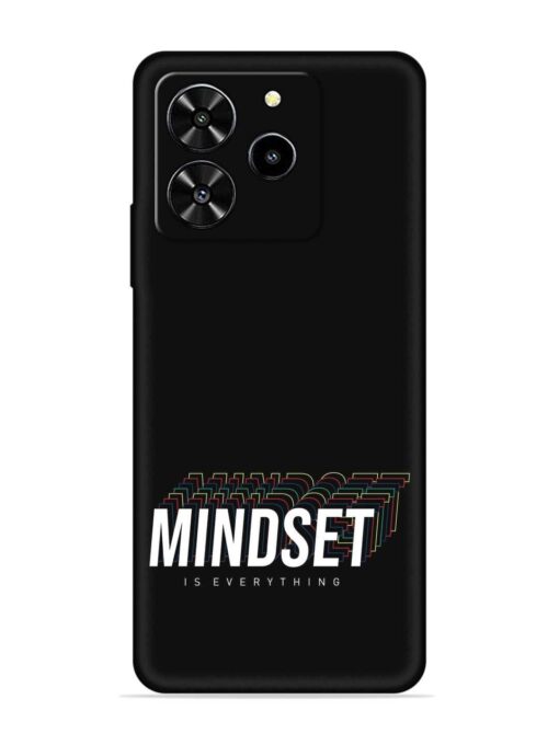 Mindset Everything Slogan Embossed Soft Silicone Case for Lava Yuva 4