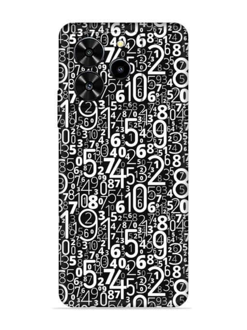 Many Numbers Different Embossed Soft Silicone Case for Lava Yuva 4