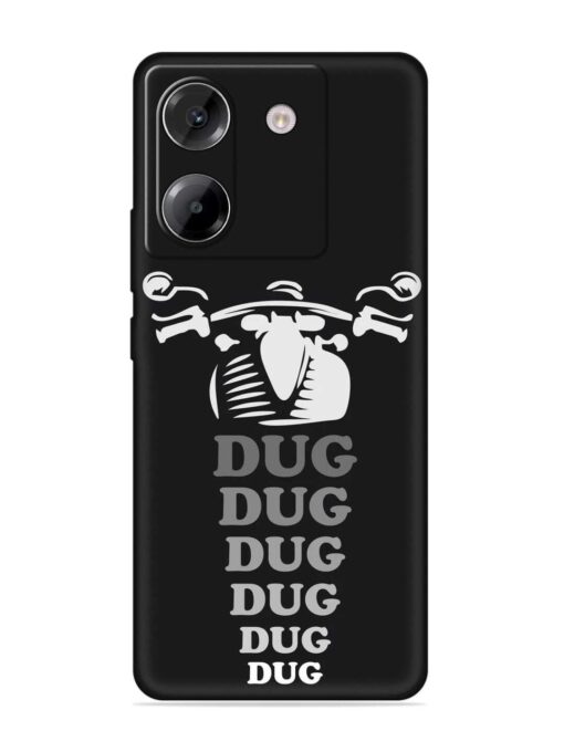 Dug Dug Dug Embossed Soft Silicone Case for Poco M7 Pro (5G)