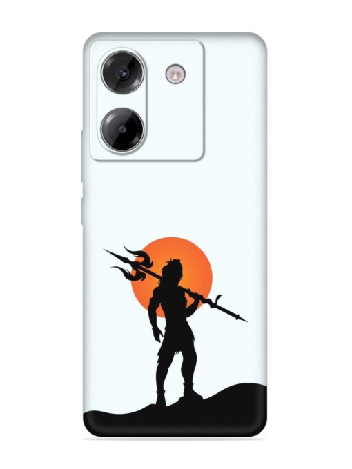 Lord Mahadev Trendy Embossed Soft Silicone Case for Poco M7 Pro (5G)