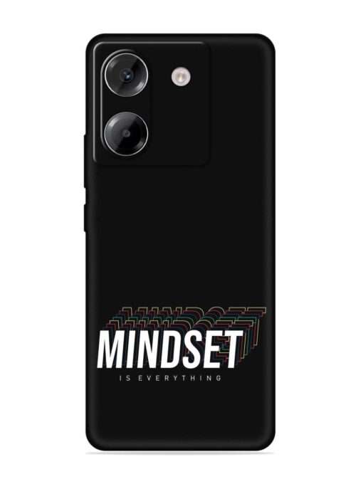 Mindset Everything Slogan Embossed Soft Silicone Case for Poco M7 Pro (5G)