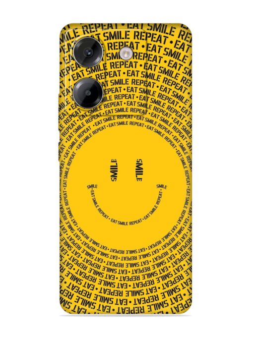 Smiley Embossed Soft Silicone Case for Poco M7 Pro (5G)